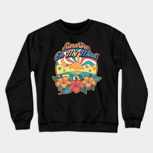 Positive Mind Positive Life Sunshine Positive Quotes Love Crewneck Sweatshirt